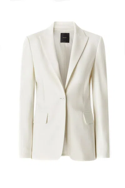Pinko Blazers In White