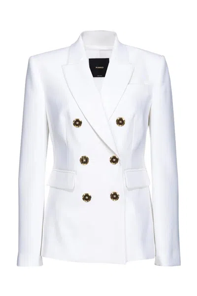 Pinko Blazers In White