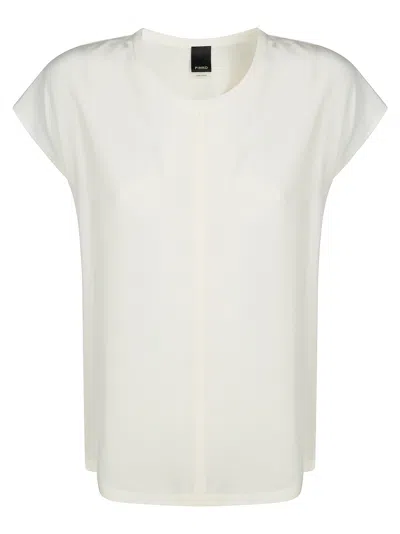 Pinko Blossom Mini Blouse In Neutral