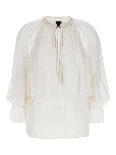 Pinko Blouse With Satin Stripes