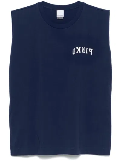PINKO BLUE CACAO T-SHIRT