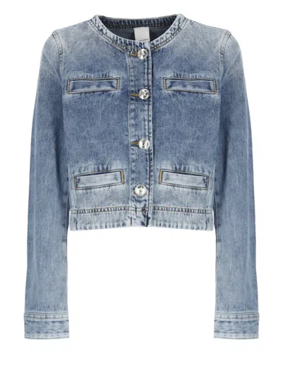 PINKO PINKO BLUE DURBAN JEANS JACKET
