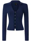 Pinko Cardigan  Woman Color Blue In Blue