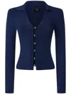 Pinko Long-sleeved Knitted Cardigan