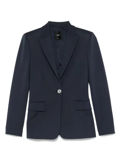 PINKO BLUE SINGLE BREASTED BLAZER