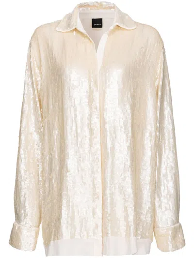 Pinko Blunda Shirt In Nude