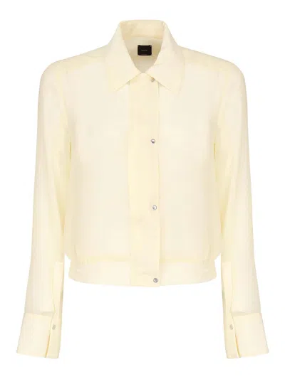 PINKO BLUSA - AMARILLO