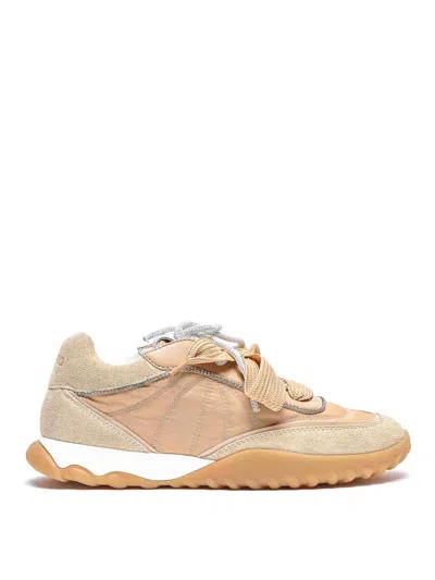 Pinko Blush Gea Sneakers In Brown