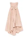Pinko Robe De Cérémonie En Taffetas À Encolure Caur