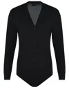 Pinko Bodysuit  "collarino" Made Of Wool