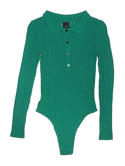 Pinko Bodysuit In Green