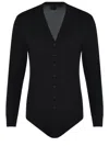 Pinko Collarino Body In Light Wool