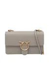 Pinko Love One Classic Crossbody Bag In Gray