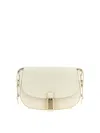 Pinko Love Bag Box Shoulder Bag In Nappa Leather In White