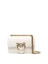 Pinko Love Classic Puff Shoulder Bag In White