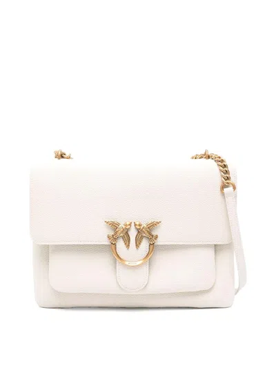Pinko Love One Soft Big Bag In White