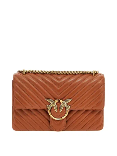 PINKO BOLSA BANDOLERA - MARRÓN