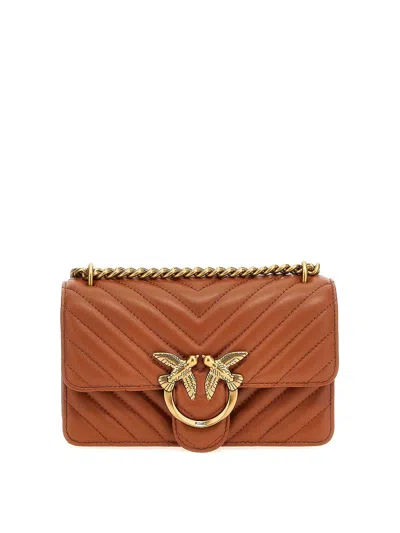 PINKO LOVE ONE MINI CROSSBODY BAG