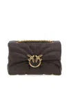 Pinko Mini Love Puff Cross Body Bag In Brown