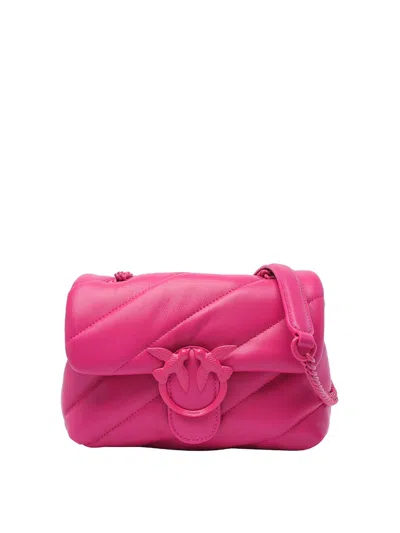 Pinko Mini Love Bag Puff Maxi Quilt In Multicolour