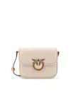 Pinko Love Birds Metal Leather Shoulder Bag