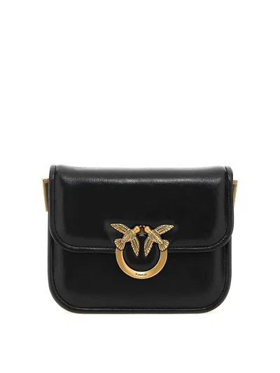 Pinko Love Bag Box Shoulder Bag In Black