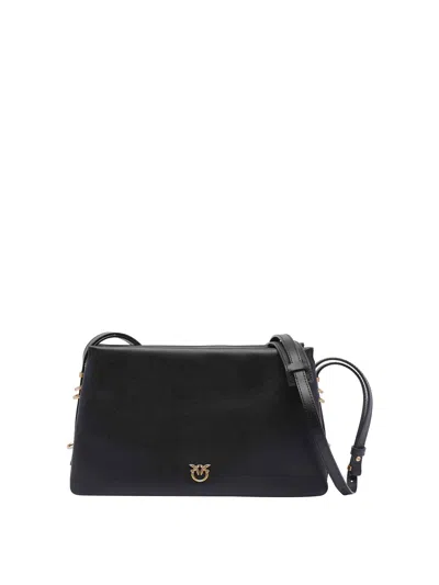 Pinko Triplet Crossbody Bag In Black