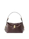 Pinko Classic Saddle Baguette Medium Shoulder Bag In Red