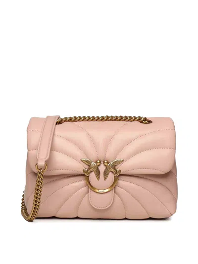 Pinko Bolsa Bandolera In Nude & Neutrals