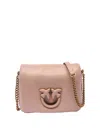 Pinko Baby Love Click Puff Crossbody Bag In Nude & Neutrals