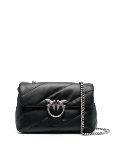 Pinko Shoulder Bag In Black