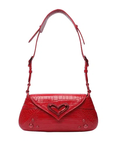 Pinko Classic 520 Shoulder Bag In Red