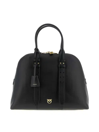 Pinko Escape Maxi Handbag In Black