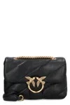 Pinko Love Mini Puff Leather Crossbody Bag