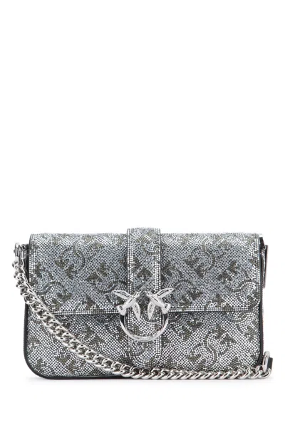 Pinko Borsa A Tracolla In Silver