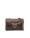 Pinko Borsa A Tracolla Media Love Bag Puff Marrone
