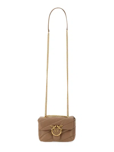 Pinko Borsa Love Puff Baby In Brown