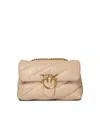 Pinko Borsa Maxi Love Puff Beige/grigio Fumo Antique In C50q