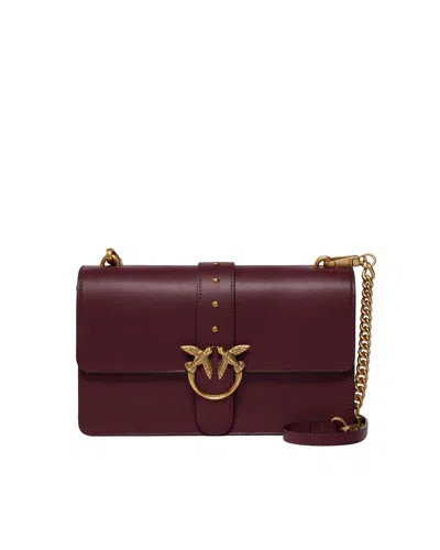 Pinko Borsa Media Love Bag One Ribes Intenso In A0f1ww5q