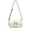 Pinko Large Love Bag Crossbody Bag In White