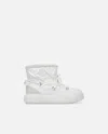 Pinko Yoko 19 Quilted Ankle Boots In White