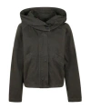 Pinko Bottiglia Bomber Gabardina Tin In Black