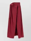 Pinko Maroon Cavallina Skirt In Burgundy
