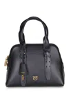 Pinko Bowling Bag Leather Shoulder Bag