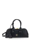 Pinko Small Hand Bag Escape Bag Baguette In Leather In Black