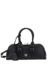 Pinko Small Hand Bag Escape Bag Baguette In Leather In Black