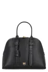 Pinko Bowling Bag Handheld Escape Bag Maxi In Leather In Black