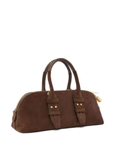 Pinko 'bowling Bag' Tote Bag In Brown