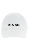 Pinko Embroidered-logo Baseball Cap In White