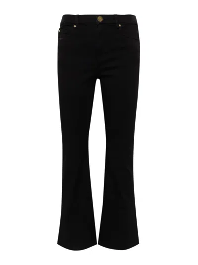 Pinko Brenda High-rise Bootcut Jeans In Black